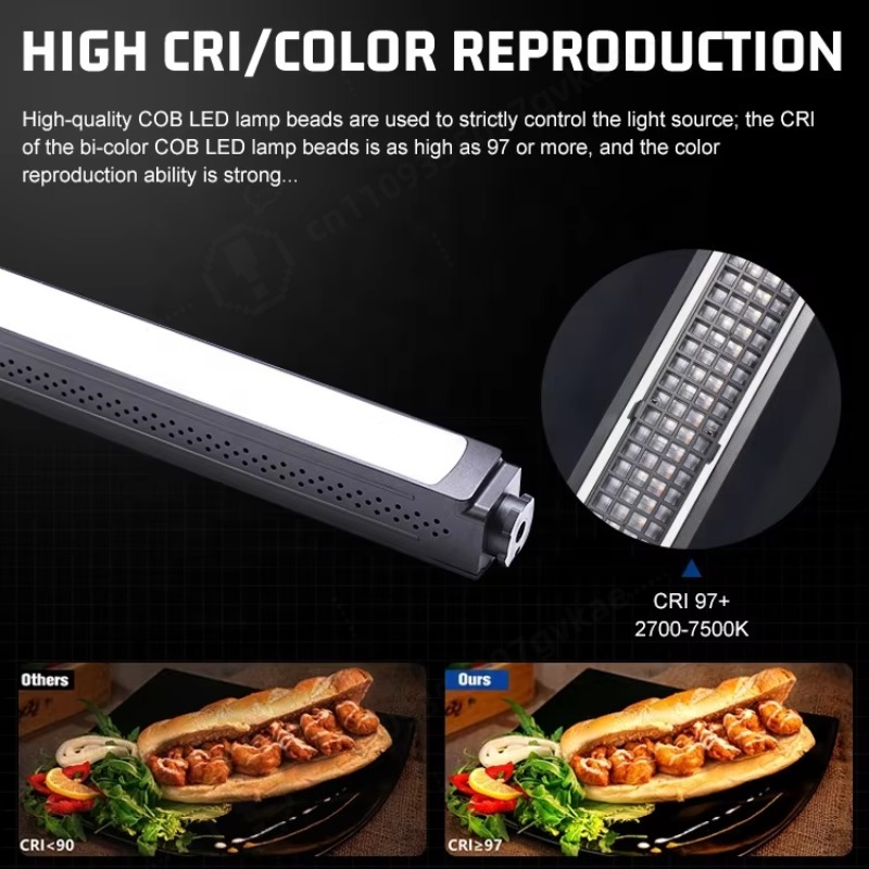 Lighting In Photography Studio - 2700-7500K RGB Portable LED Video Studio
