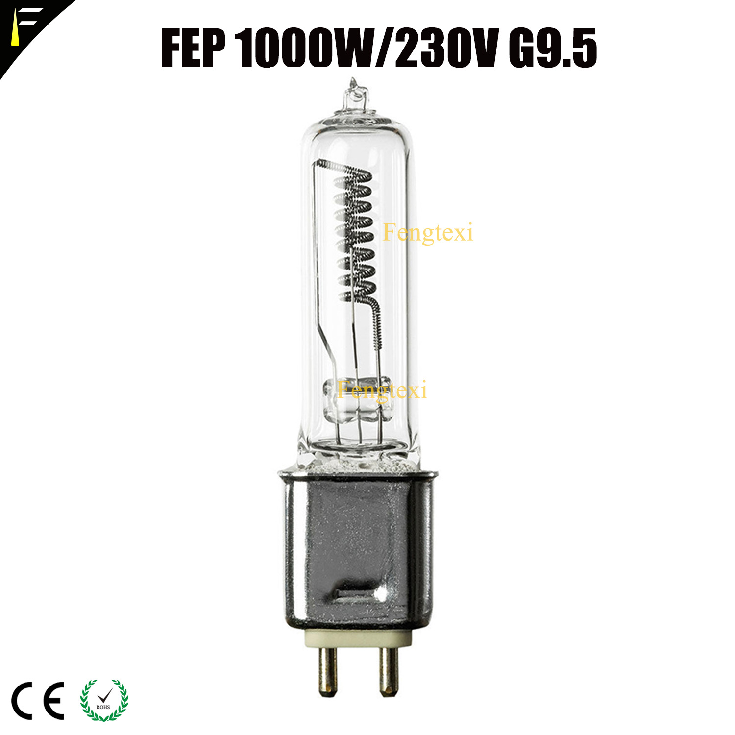 Lighting Effect In Photography - FEP 1000W/230V Instrument Equipment Bulb G9.5