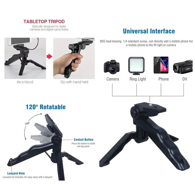 Iris Photography Led Lighting Pack - Smartphone Vlogging Kit With Tripod Phone