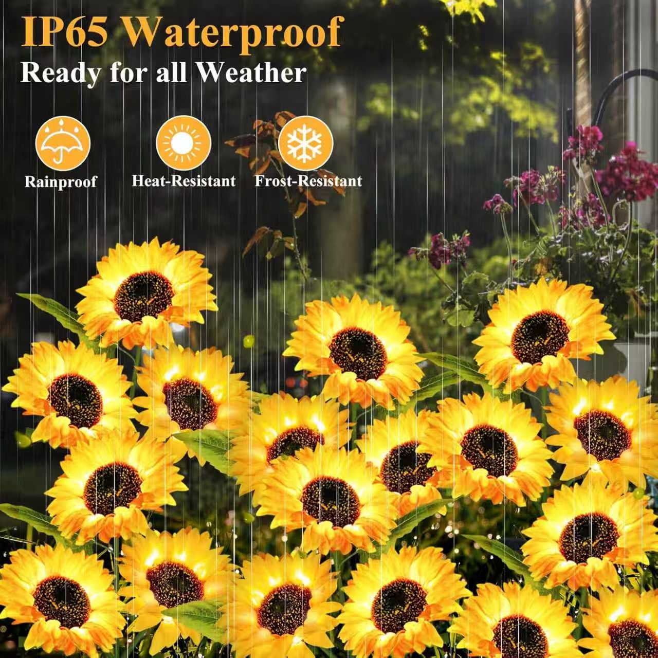 2 Pack Solar Sunflower Outdoor - огляд і ціна Flower Photography Led Lighting Pack