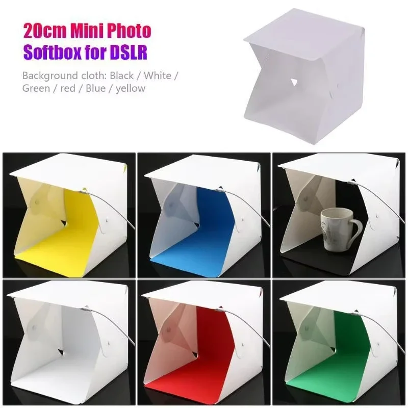 New Mini Folding Photo Booth S - огляд і ціна Softbox Portable Strip