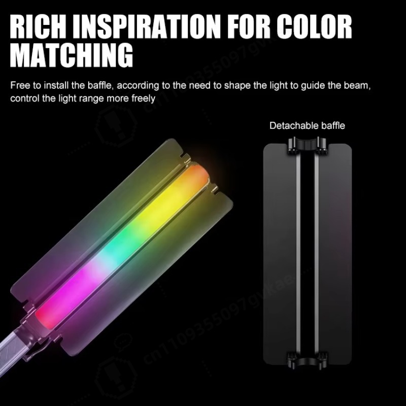 2700-7500K RGB Portable LED Vi - огляд і ціна Lighting In Photography Studio