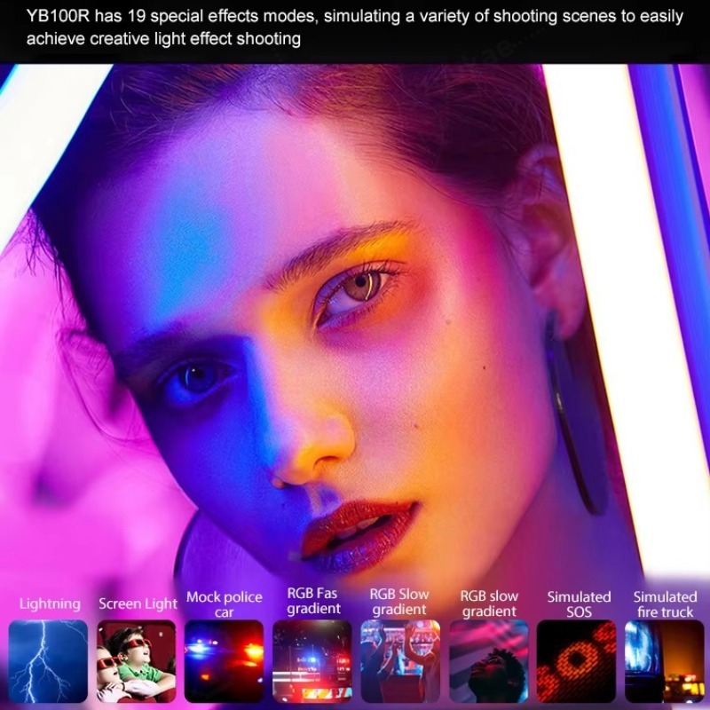 2700-7500K RGB Portable LED Vi - огляд і ціна Lighting In Photography Studio