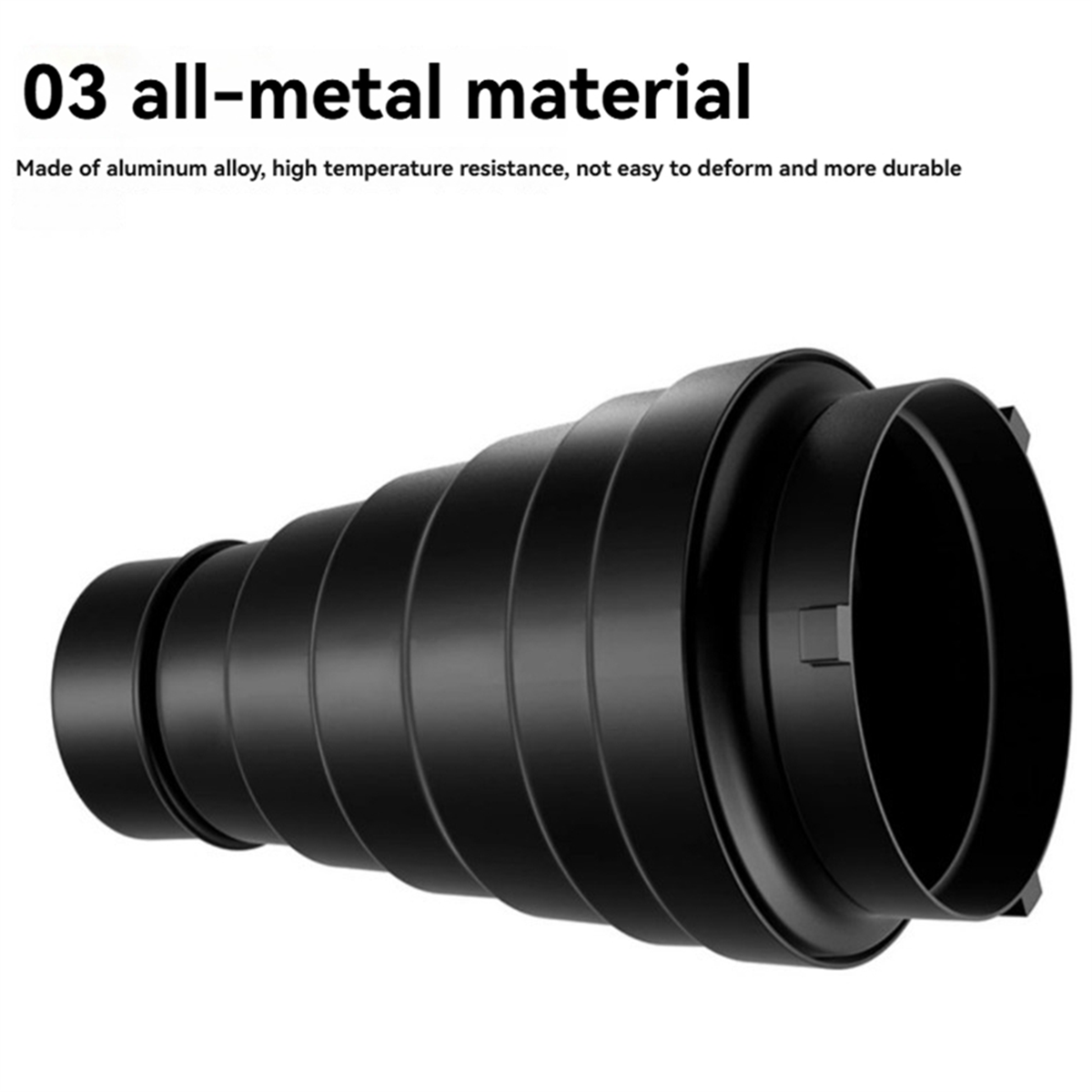 M05K Mount Large Flash Snoot P - огляд і ціна Lighting In Photography Studio