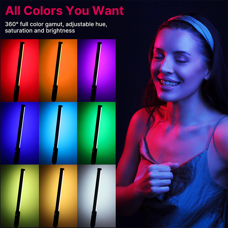 Ulanzi VL119 Handheld RGB Colo - огляд і ціна Photography Lighting Styles