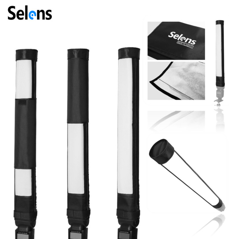 Selens Portable Hot Shoe Flash - огляд і ціна Softbox Portable Strip