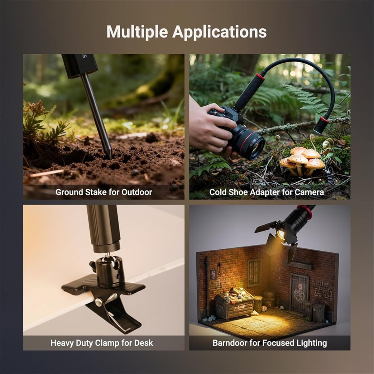 M05K LED Light for Macro Photo - огляд і ціна Photography Lighting Angles