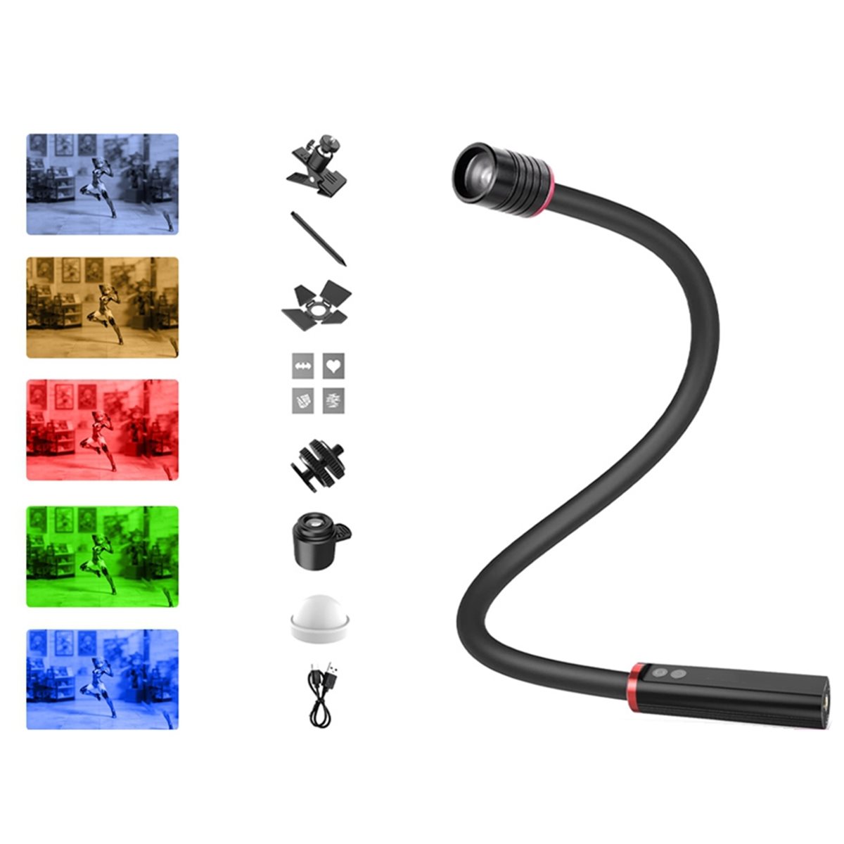 M05K LED Light for Macro Photo - огляд і ціна Photography Lighting Angles