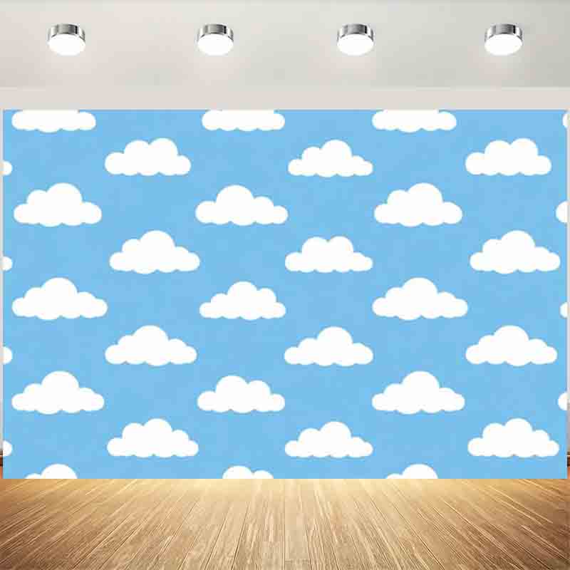 Cartoon Simple Blue Sky White  - огляд і ціна Photography Lighting Background