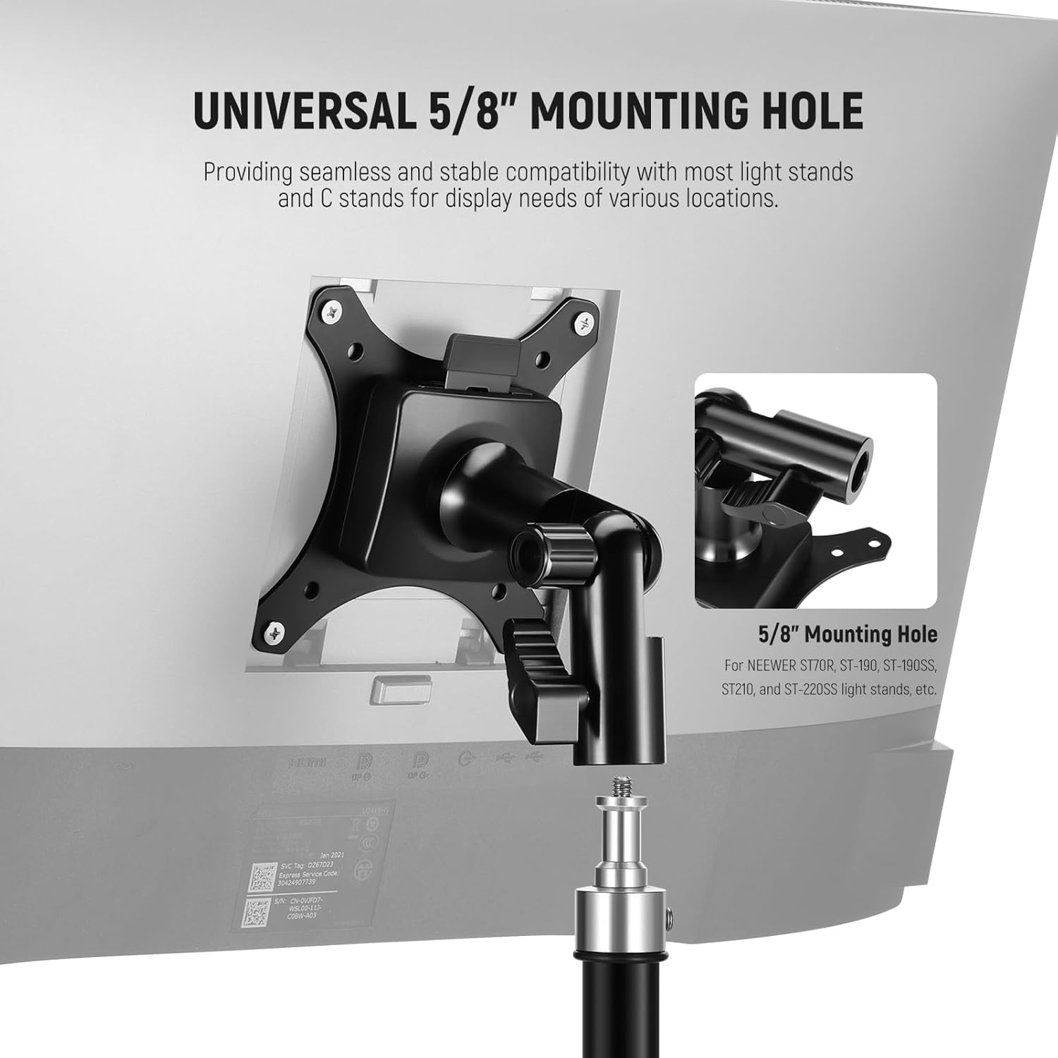 NEEWER Monitor Mount Adapter w - огляд і ціна Iris Photography Led Lighting Pack