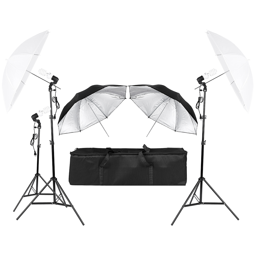 3*45W Photography Photo Video  - огляд і ціна Photography Lighting For Portraits