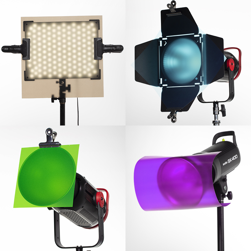 Color Gel Filter Film + Carryi - огляд і ціна Photography Lighting Styles