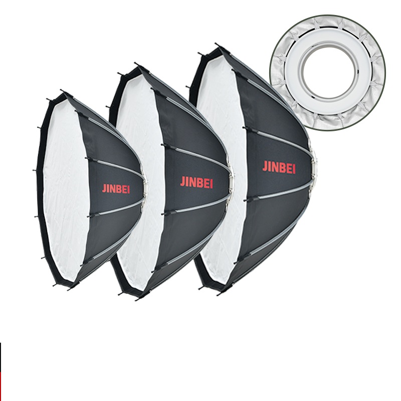 JINBEI 65  Quick Open Paraboli - огляд і ціна Lighting In Photography Studio