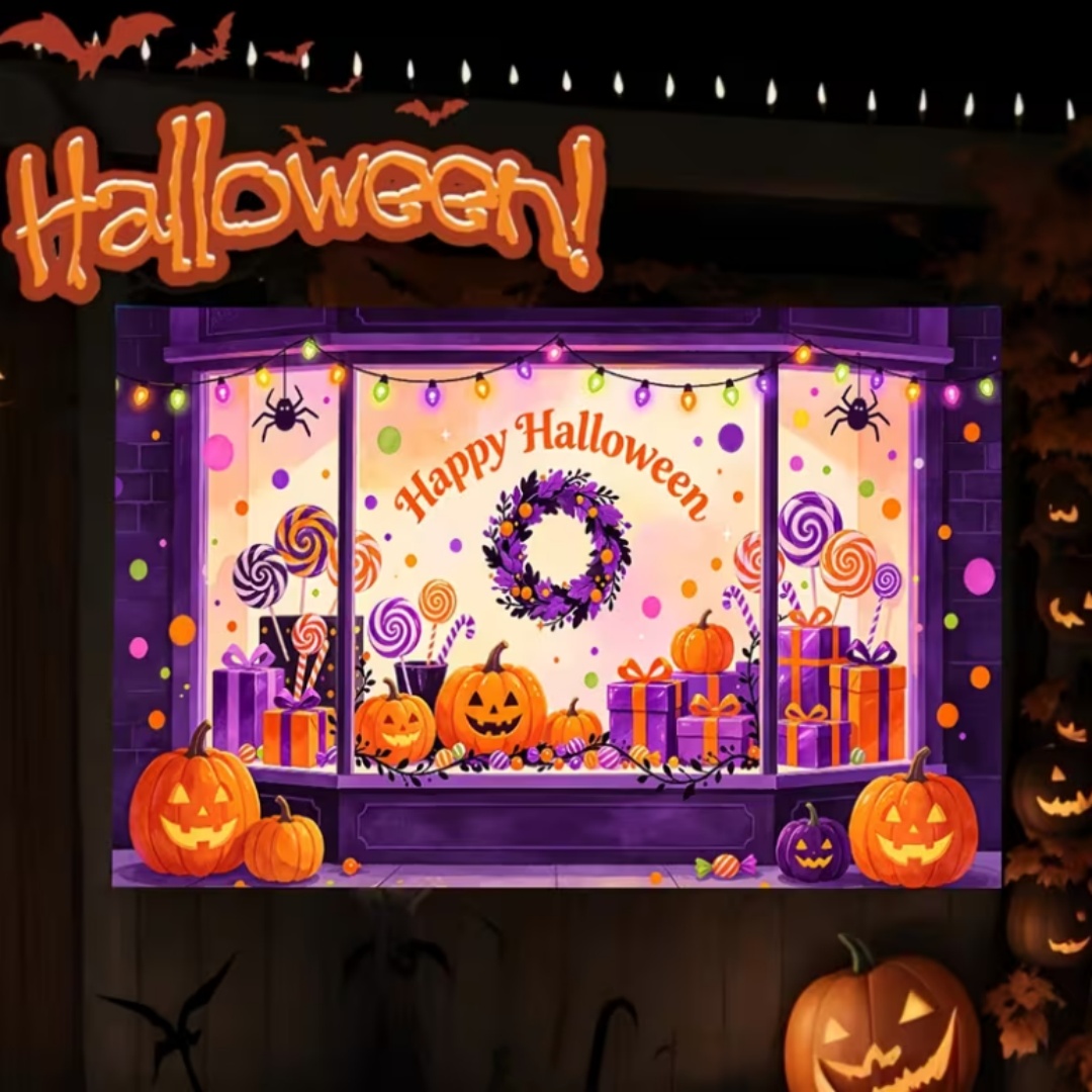 Purple Halloween Shop Theme Pa - огляд і ціна Photography Lighting Background