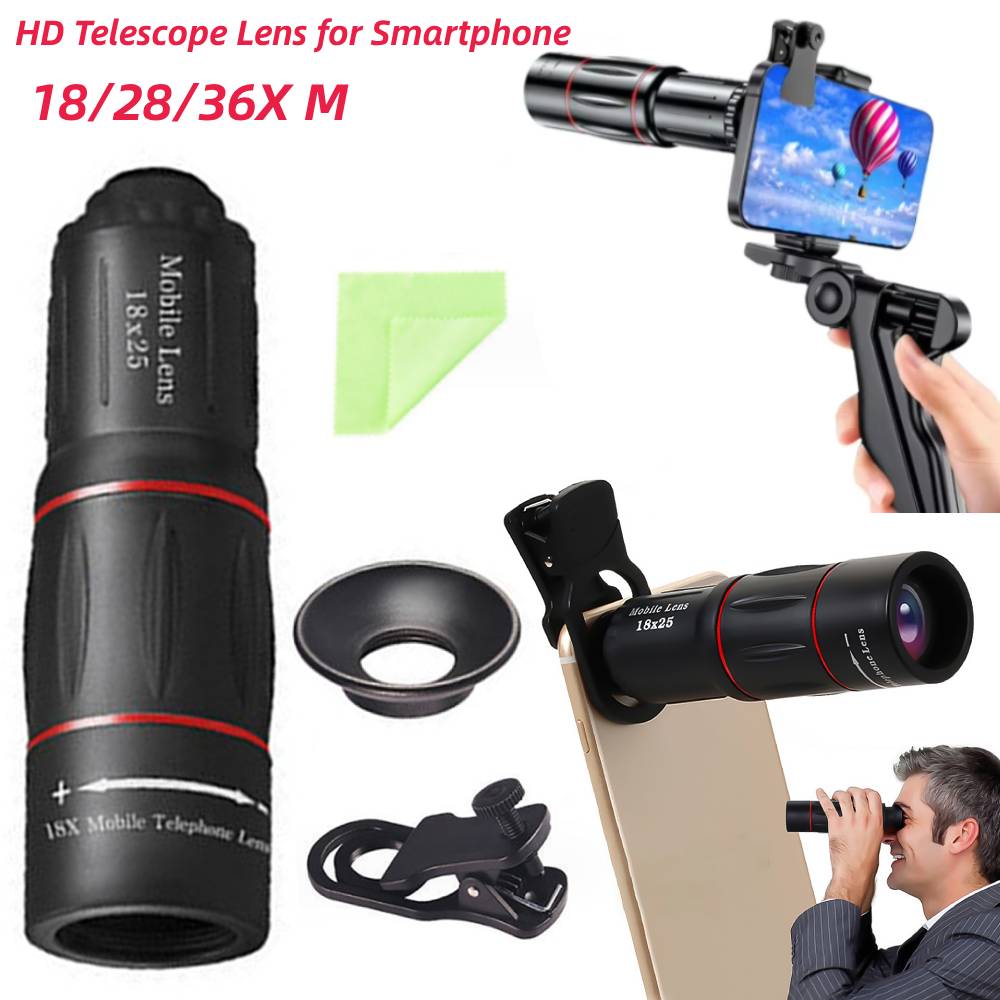 18/28/36X HD Telephoto Phone l - огляд і ціна Lighting Effect In Photography