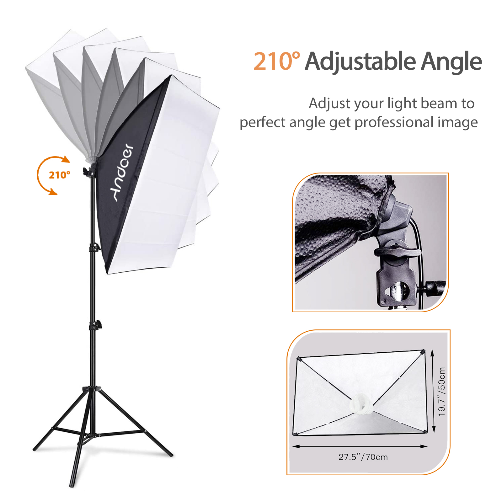 Andoer Studio Photography Ligh - огляд і ціна Photography Lighting For Portraits