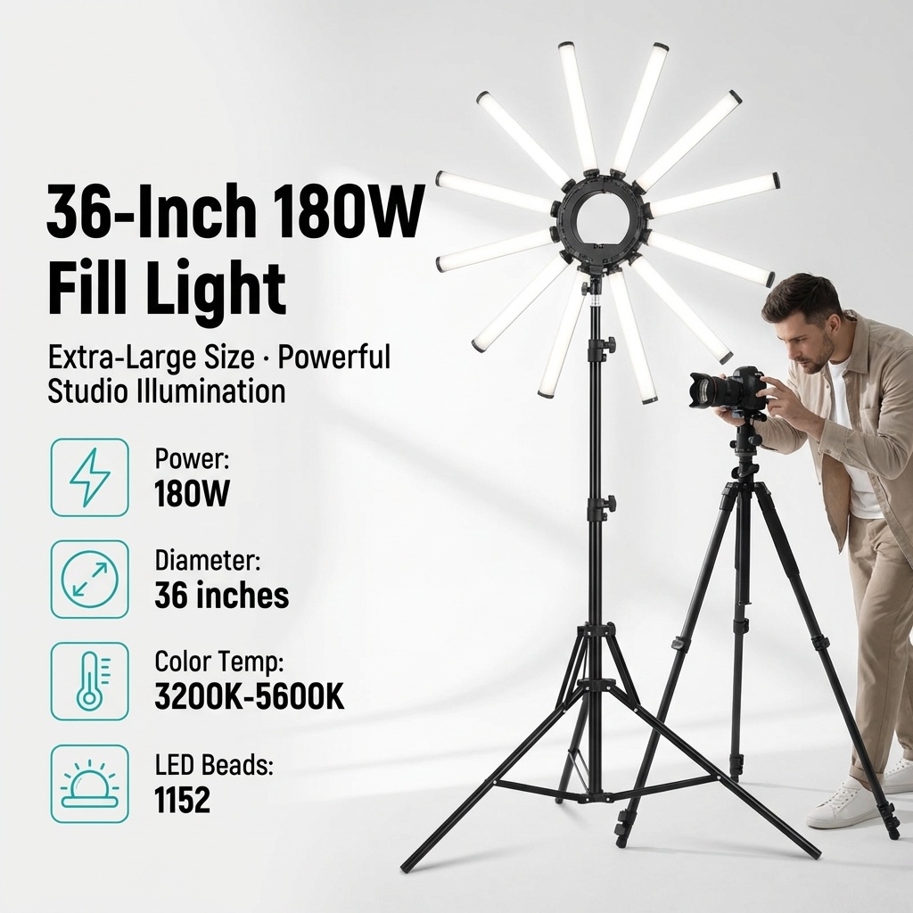 12 Arms Multi Tube Photography - огляд і ціна Lighting In Photography Studio
