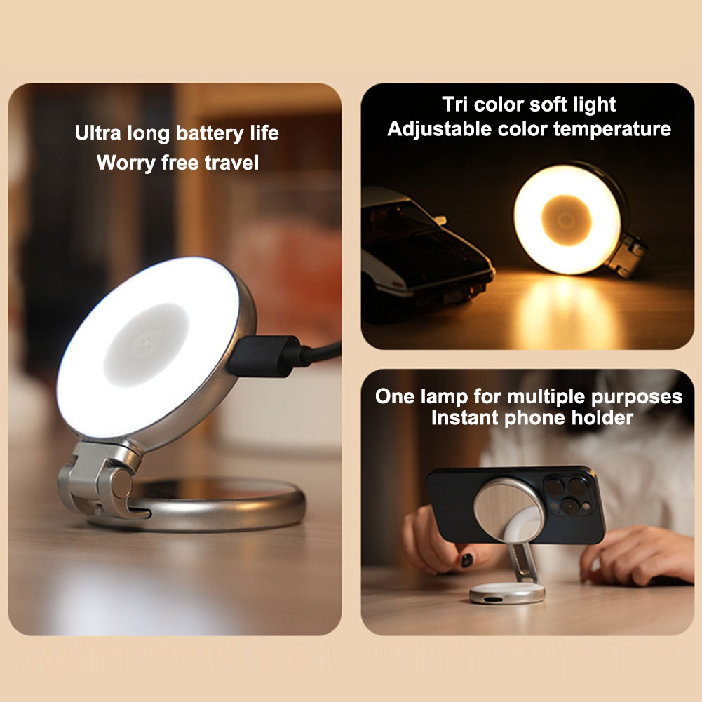 3-in-1 Magnetic Selfie Light w - огляд і ціна Photography Lighting Video