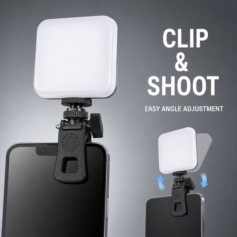 DY11Mini Portable Clip-On Phon - огляд і ціна Photography Lighting Video