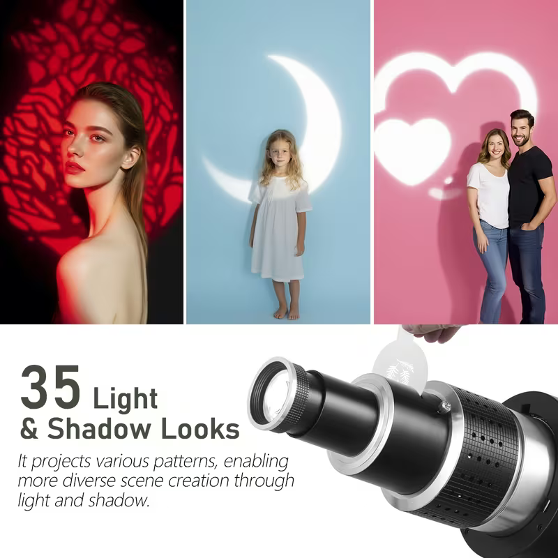 For Bowens Mount Spotlight Con - огляд і ціна Iris Photography Led Lighting Pack