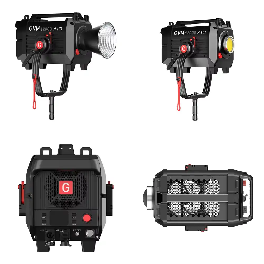 GVM SD1200B AIO 1200W Photogra - огляд і ціна Lighting In Photography Studio