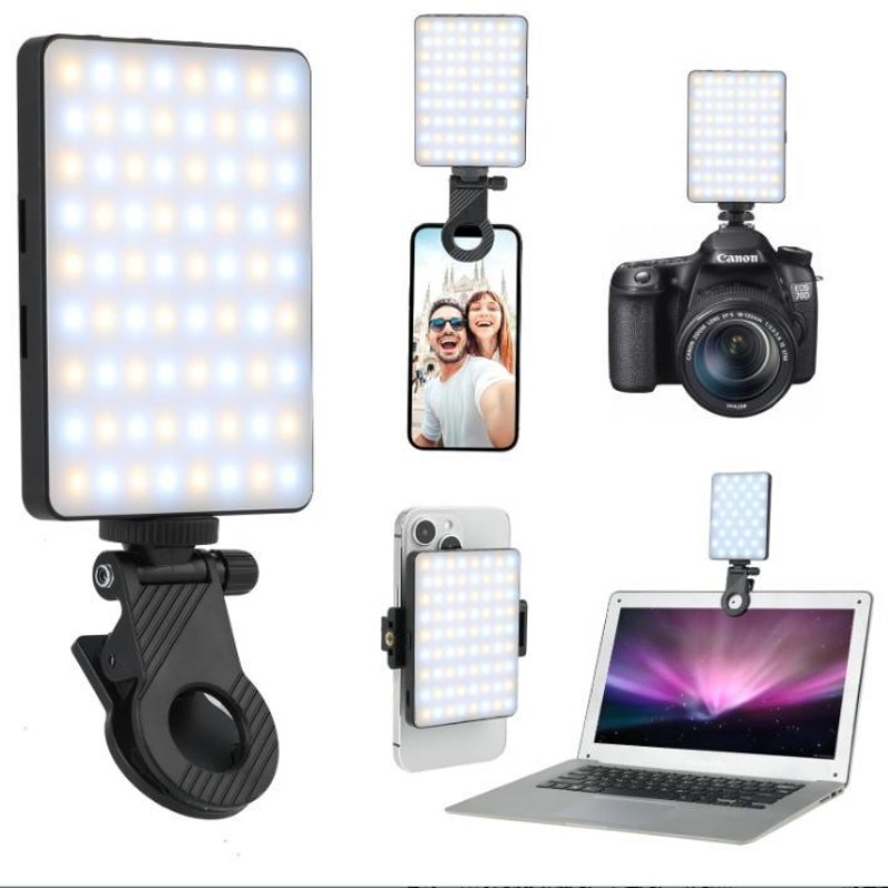 1pc Rechargeable LED Selfie Li - огляд і ціна Photography Lighting Video