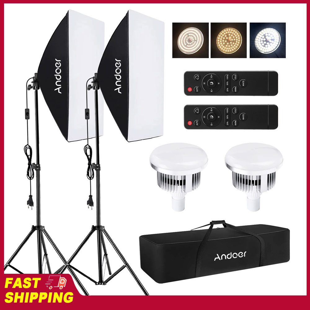 Andoer Softbox Lighting Set St - огляд і ціна Iris Photography Led Lighting Pack