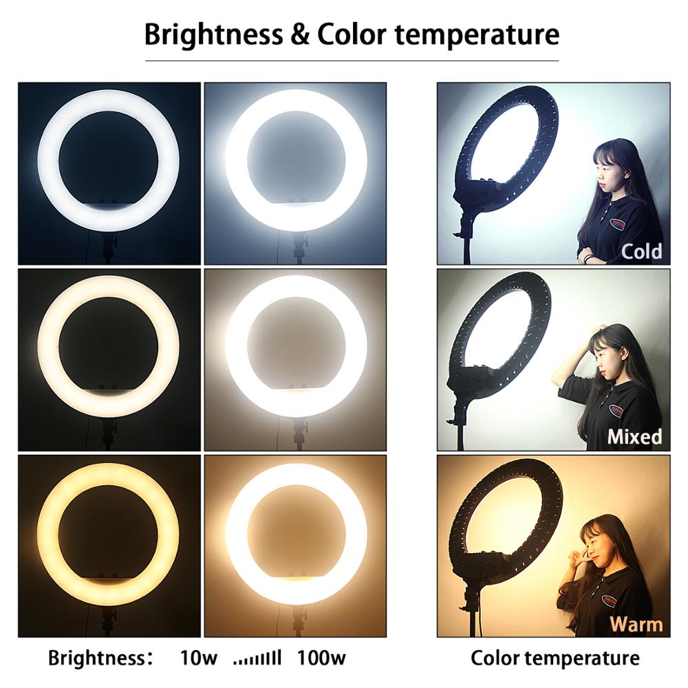 Fusitu FT-54 LED Ring Light Di - огляд і ціна Iris Photography Led Lighting Pack