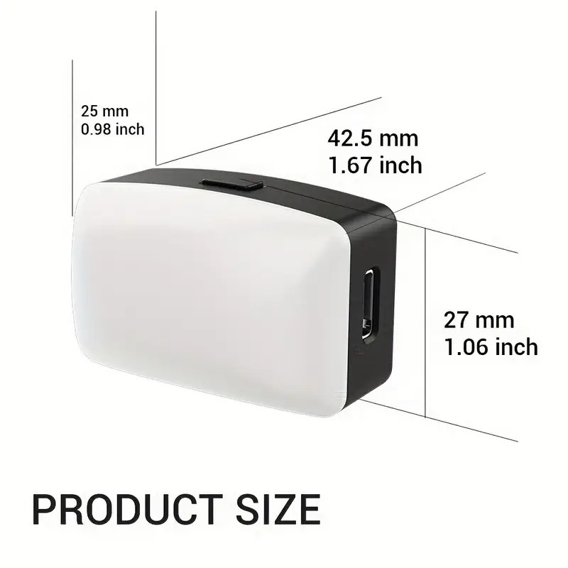 Mini Magnetic LED Selfie Light - огляд і ціна Photography Lighting Background