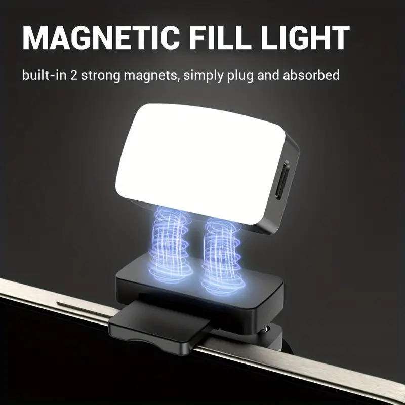 Mini Magnetic LED Selfie Light - огляд і ціна Photography Lighting Background