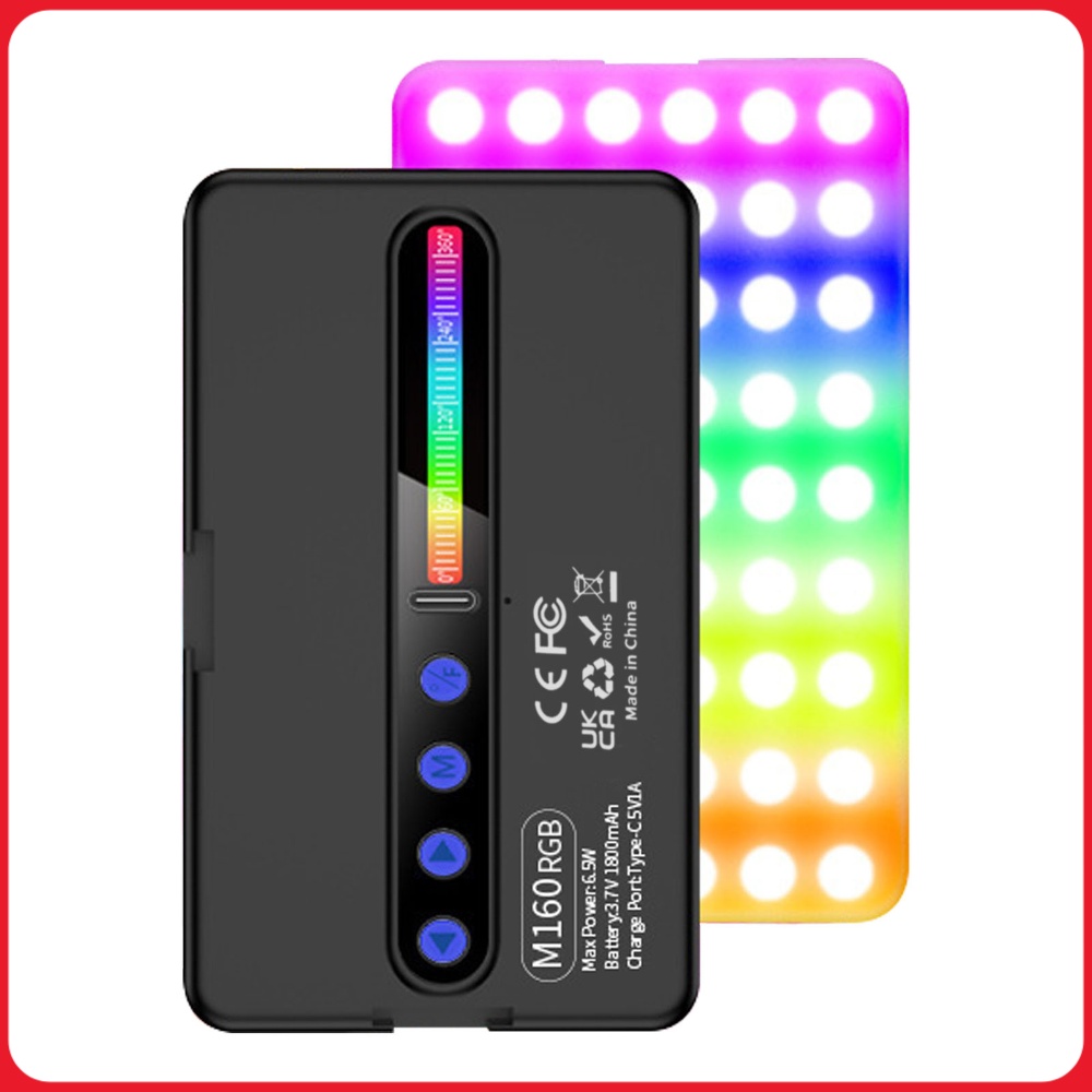 6.5W RGB LED Video Light 2700K - огляд і ціна Photography Lighting Type
